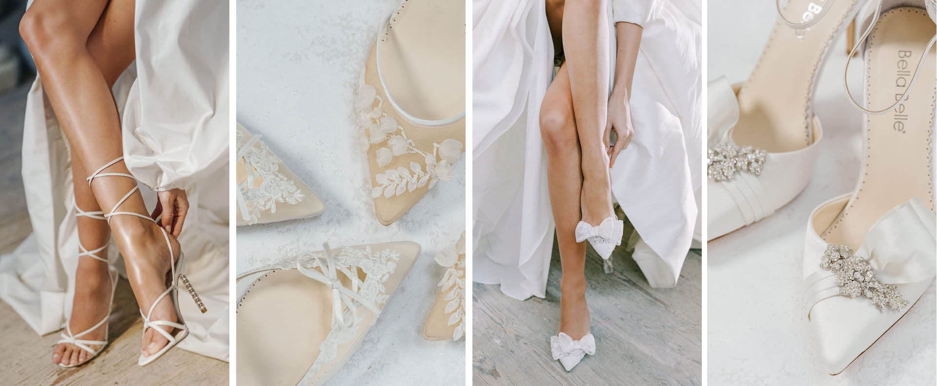 Bridal Shoes Wedge Heel Pearl Embroidery Comfortable Stylish Design -   Canada