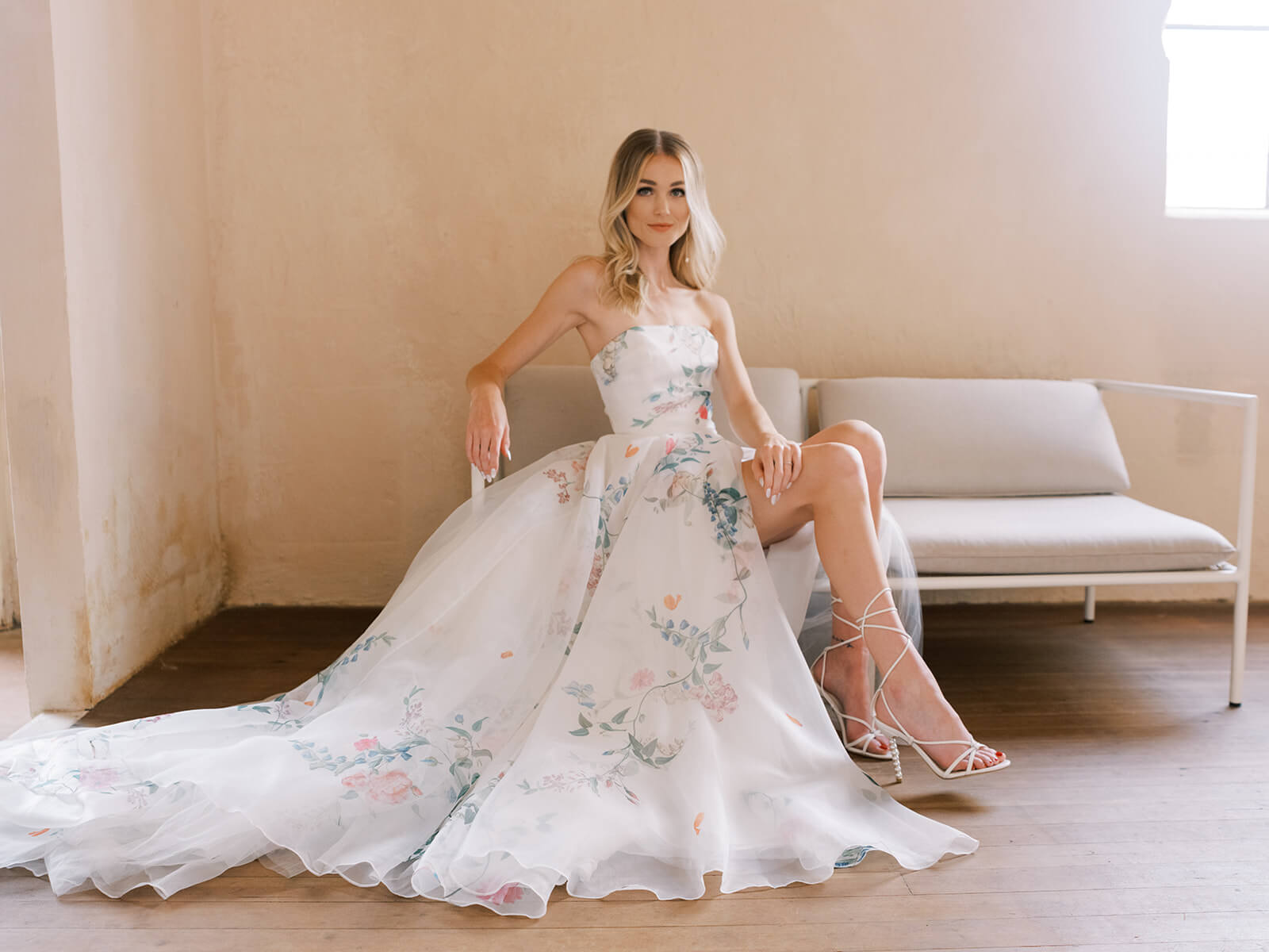 Floral Wedding Guest Dresses with our Stunning Shoes