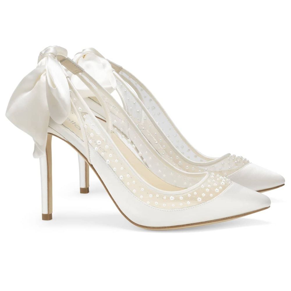 Pearl Wedding Shoes, Heels and Flats: 25 of the Prettiest Bridal Styles 