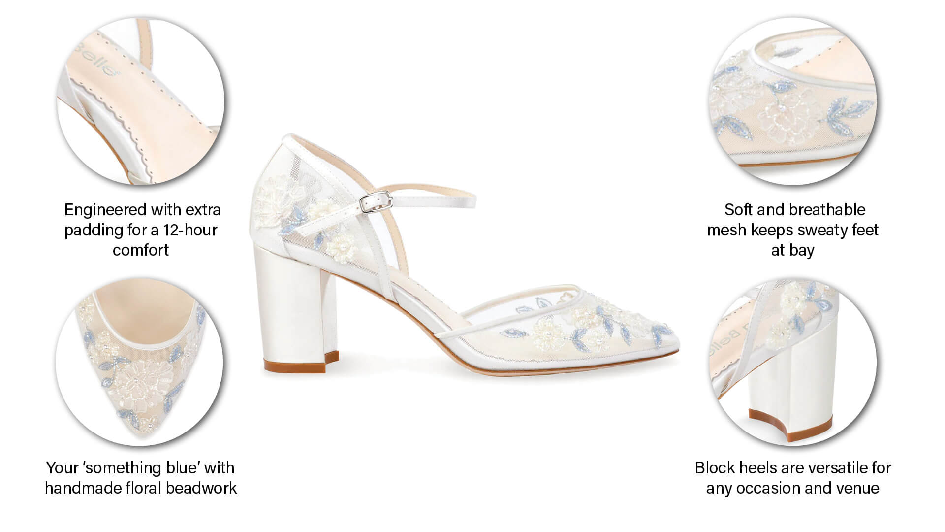 The bay bridal online shoes