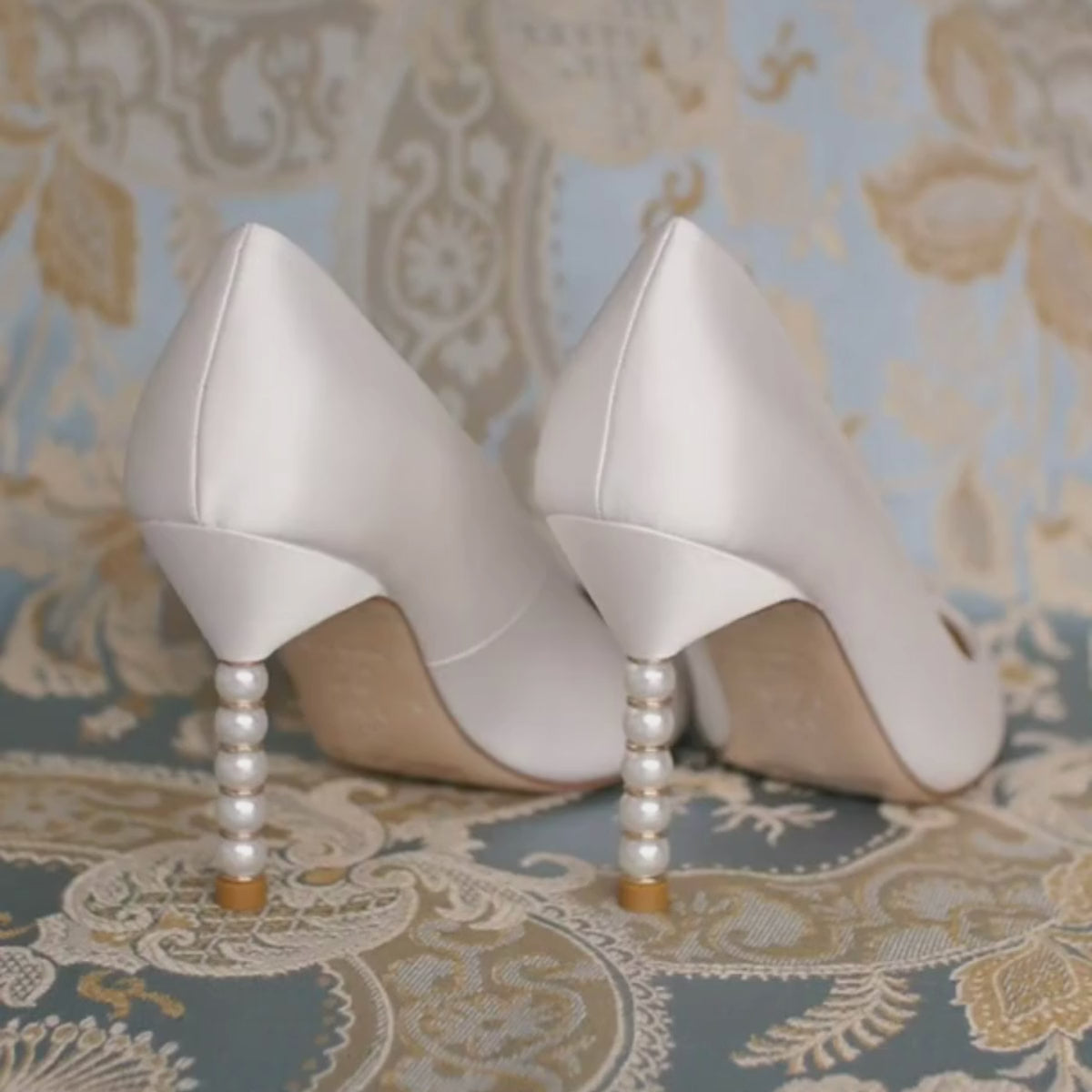 Pearl Shoe Clips -  Israel