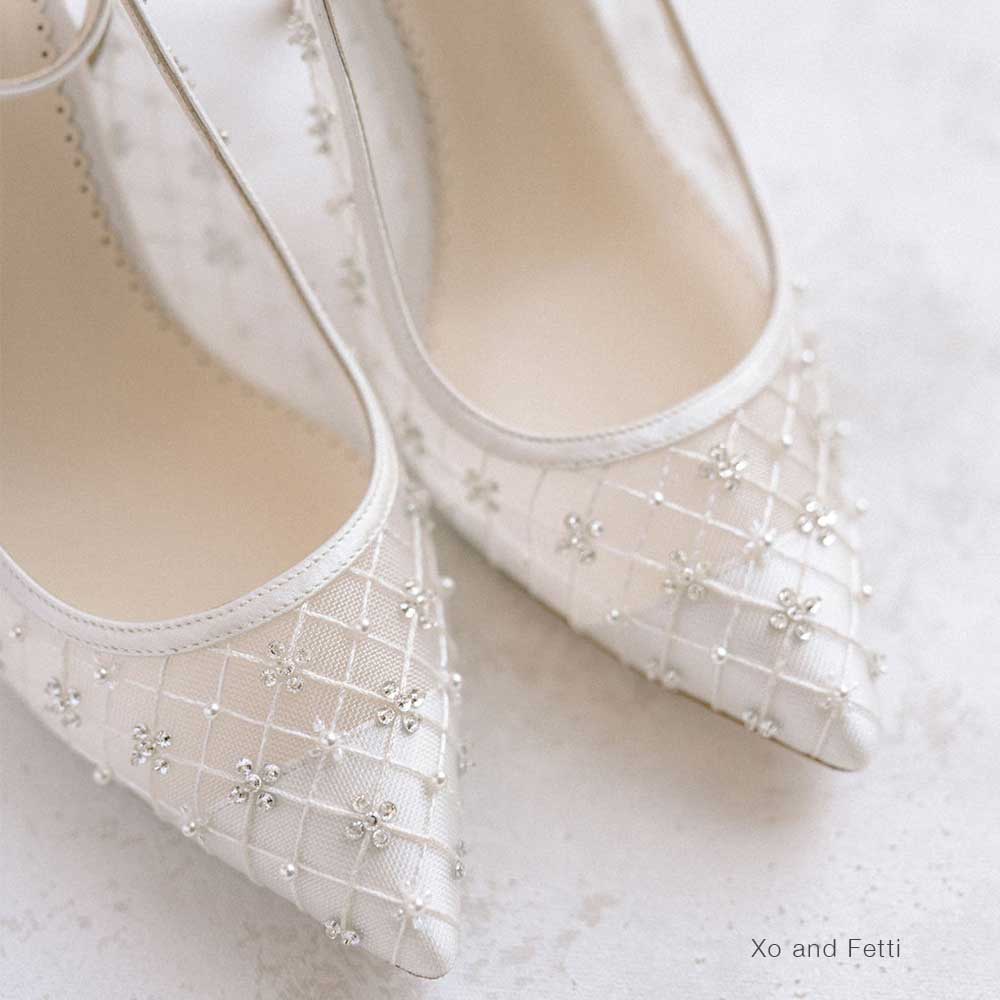 Pearl feet sale mesh shoes