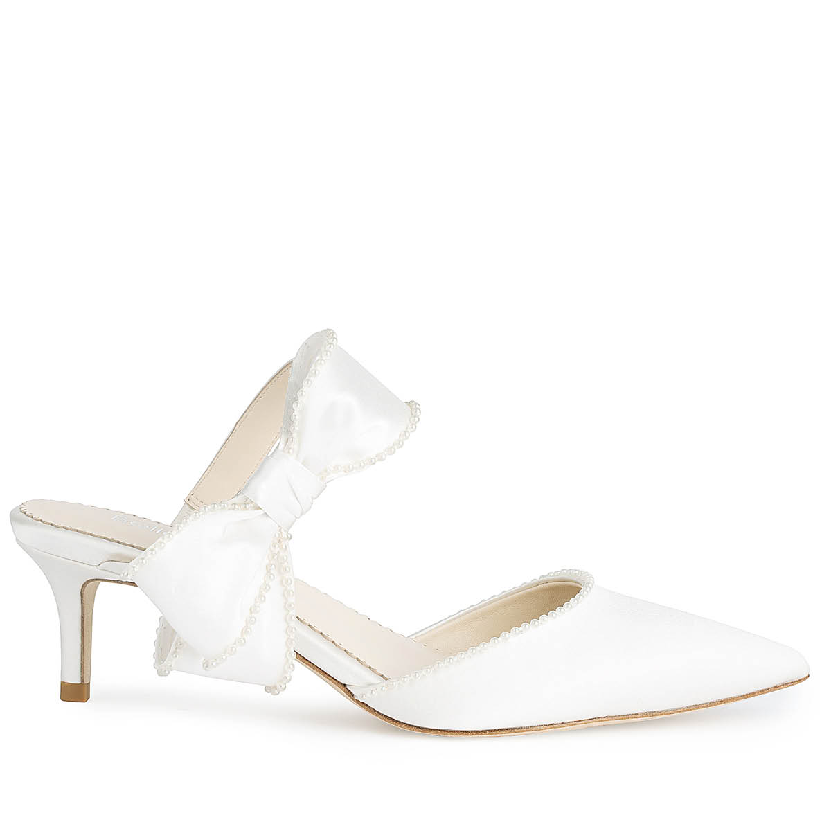 Low Block Heel Wedding Shoes | Ivory Wedding Shoes Low Heel – Phoenix  England