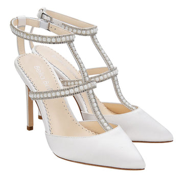 Elegant and Timeless Pearl Wedding Shoes for Brides