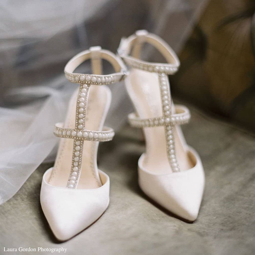 Ivory t 2025 strap heels