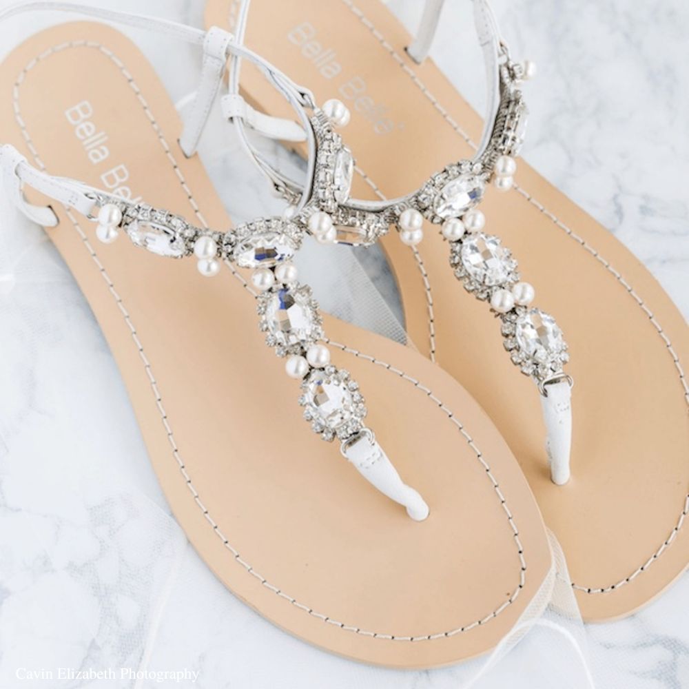 Buy Wedding Sandals for Bride, Bridal Shoes, Beach Wedding Sandals, Wedding  Shoes, Women Wedding Shoes, Flats Wedding Sandals, Swarovski Sandals Online  in India - Etsy