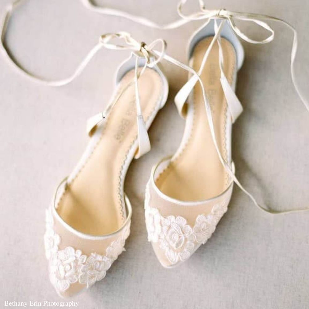 Lace Wedding Shoes | Comfy Wedding Shoes – Phoenix England