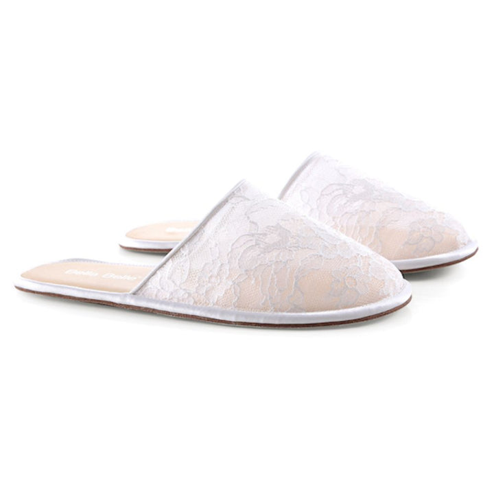 Ivory fashion slippers