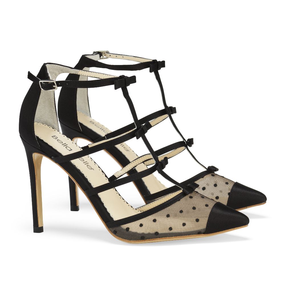 Block Heel Cage Sandals – Maison-B-More Global Store