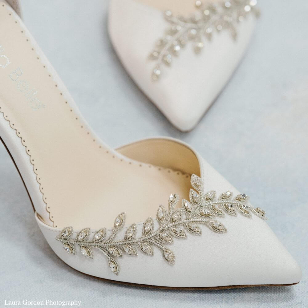 Corkys Ambition Block Heel with Clear Rhinestone Shoes – Emma Lou's Boutique